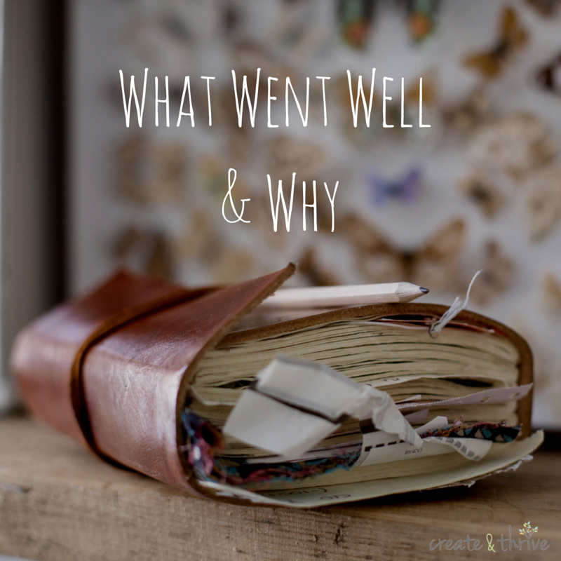 What Went Well & Why (1)