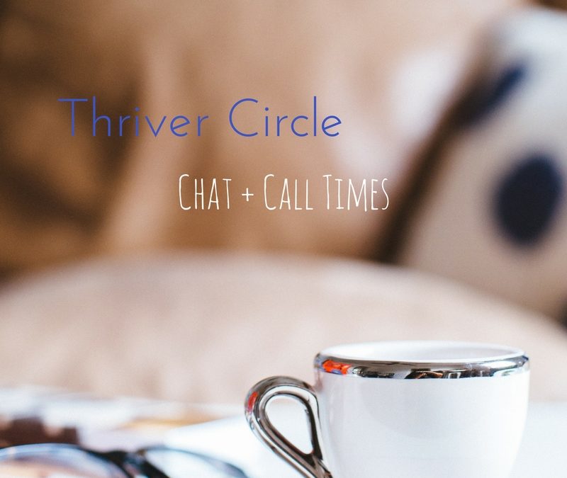 January Call & Chat Times